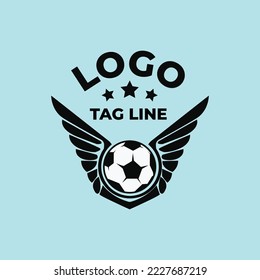 Football Logo Template Vector Design