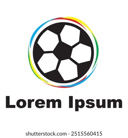 football logo vector design. creative football logo

