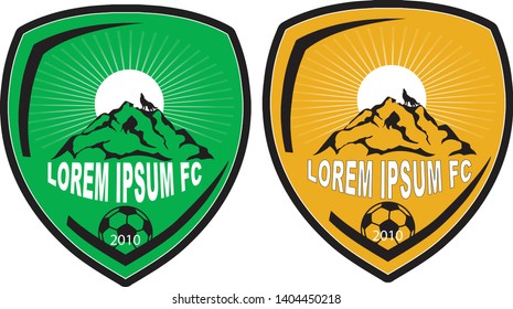 Football logos for graphic designers.