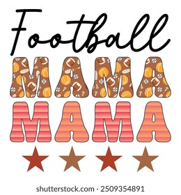 
football mama Sublimation Design Lover