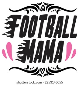 Vorlage für das T-Shirt der Fußballmama