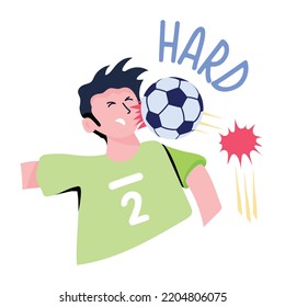 A football match flat icon download