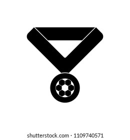 Football Medal icon. Element of soccer icon for mobile concept and web apps. Detailed Football Medal icon can be used for web and mobile. Premium icon on white background