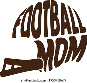 Football Mom - Football design