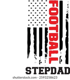 Football, mom, Player, Team, american flag, design, dad, family, brother, sister, aunt, grnadma, tow three players, custom name, usa, nana, steepdad, son, game day, font, alphabet letters, cousin