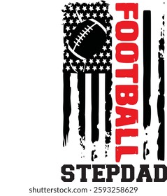 Football, mom, Player, Team, american flag, design, dad, family, brother, sister, aunt, grnadma, tow three players, custom name, usa, nana, steepdad, son, game day, font, alphabet letters, cousin