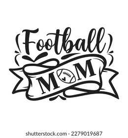 Football mom sports design for football fans. Football theme design for sport lovers stuff and perfect gift for football players and fans
