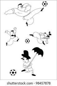 football national Cossaks players