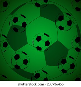 Football pattern. Background. Vector illustration. Eps 10