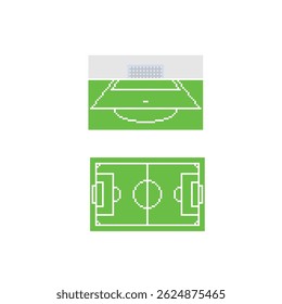 PÊNALTI DE FUTEBOL ARTE DE PIXEL.