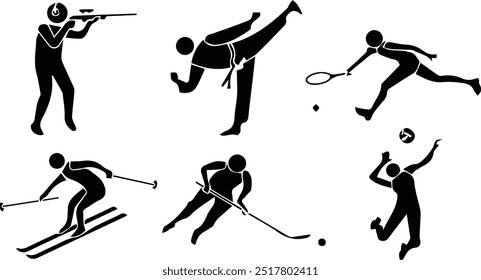 football. football player. ball. game. Basketball Player. sport. black color. a shadow. man. shape. beautiful silhouette. vector. on a white background.