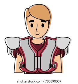 Football player design