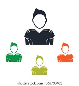 Football player icon