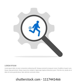Football Player Icon - Free vector icon