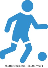 football player icon vector design