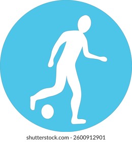 football player icon vector design