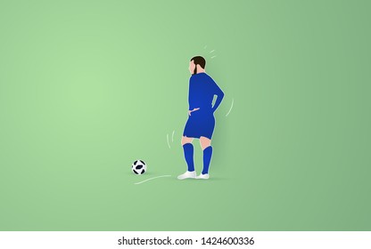 Soccer Free Kick Stock Illustrations Images Vectors Shutterstock