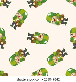 football player ,seamless pattern