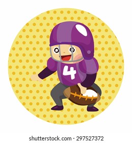 football player theme elements
