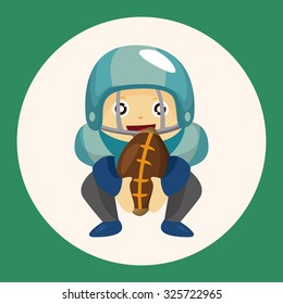 football player theme elements