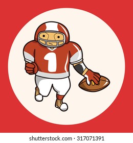 football player theme elements vector,eps