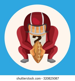 football player theme elements vector,eps