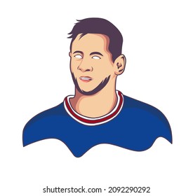 football player in vector form. suitable for many purposes.
