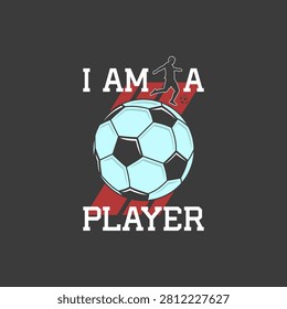 football player vector graphic print

