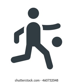 Football Player Vector Icon
