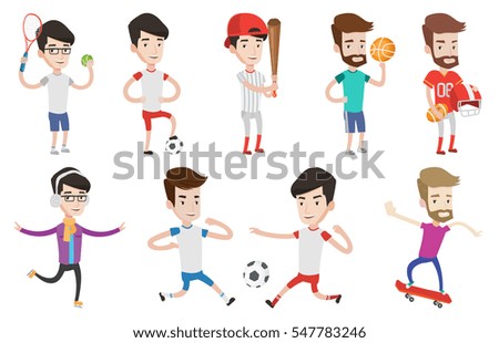 Similar – Image, Stock Photo soccer player Sports