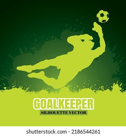 Football players silhouettes vector illustration.