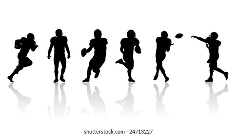 Football Players Vector