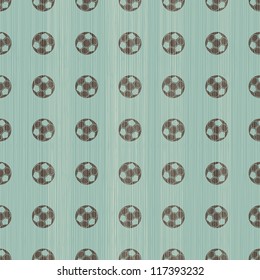 football polka dot seamless pattern
