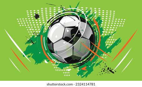 Football pop art design- vector illustration.