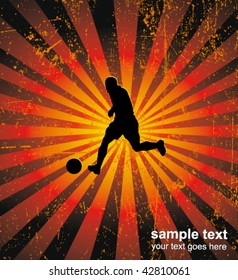 afiche de fútbol