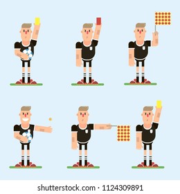 football referee character