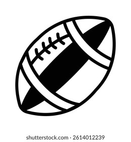 A football representing sports, outdoor games, and team competitions