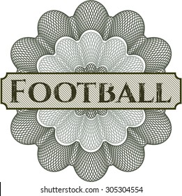 Football rosette