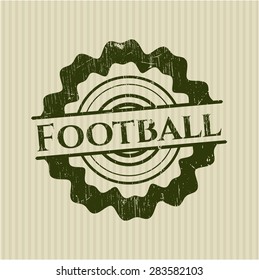 Football rubber stamp