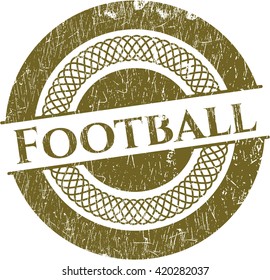 Football rubber stamp
