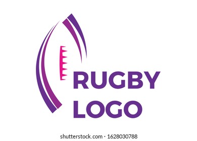 Football Rugby Logo Vector Design