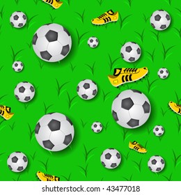Football Seamless Pattern