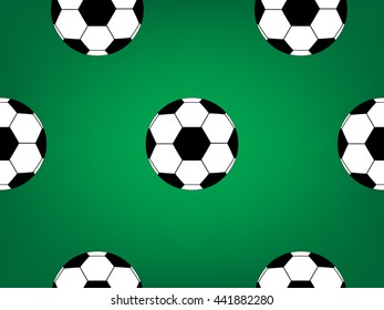 Football seamless pattern background