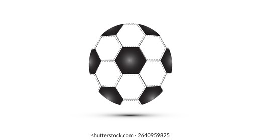 football seamless pattern soccer ball vector sport doodle cartoon gift wrapping paper scarf isolated repeat wallpaper tile background illustration design