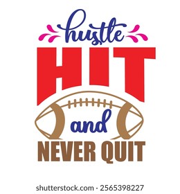 Football season T shirt. Wisdom t-shirt for funs. Motivation poster. Modern vector fun saying.