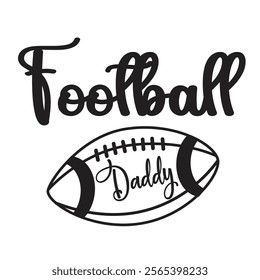 Football season T shirt. Wisdom t-shirt for funs. Motivation poster. Modern vector fun saying.