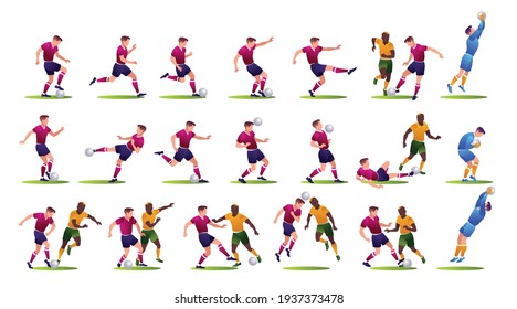 Football Set Collection
Flat cartoon icons on isolated white background