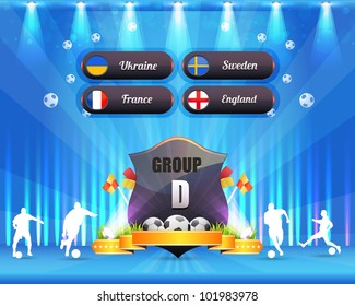 Football Shield Background Vector