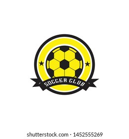 Football shield logo design vector template
