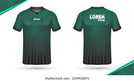 Football shirt template